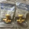 Western Enterprises 209 Oxygen CGA-022 Valve 200PSI B-Size M/M RH Brass NEW - Image 5